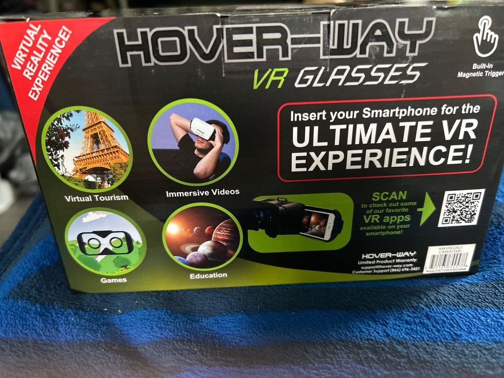 Hover -way VR Glasses new in box