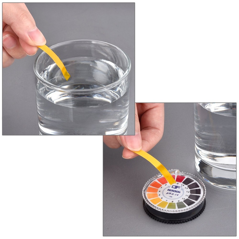 Universal pH Test Paper Strips pH Test Strips Roll, pH Measure Full Range 0-14..