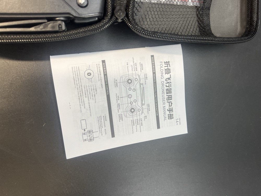 Black RC UFO remote Controller Drone