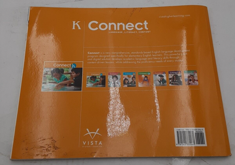Connect - Language, Literacy, Content Grade K Workbook Unused