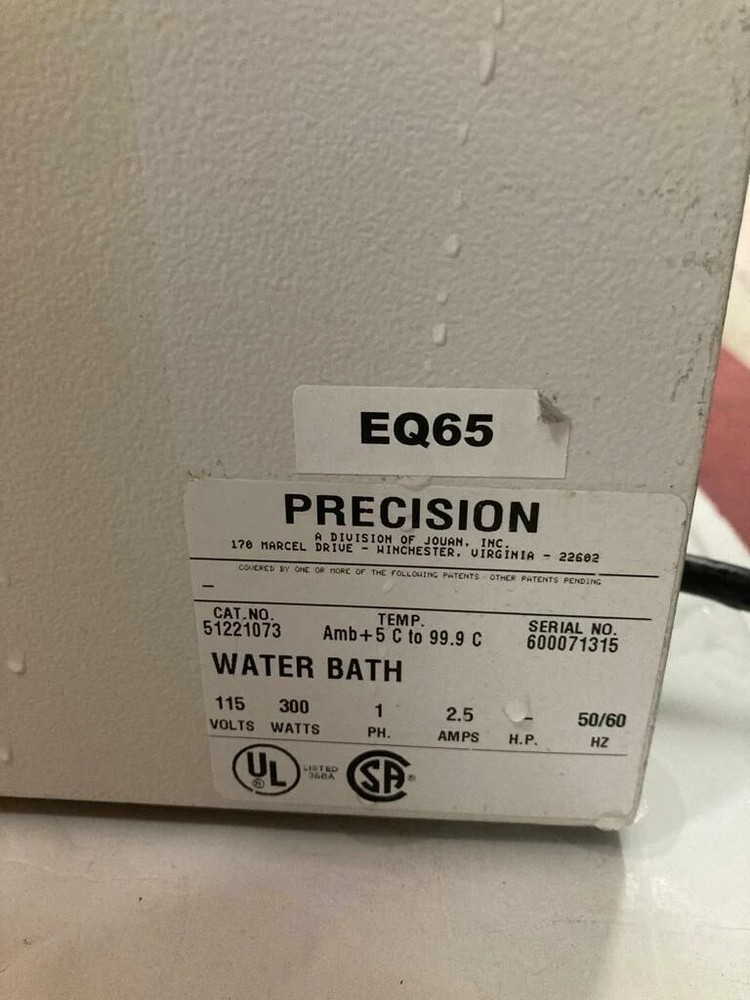 Jouan 51221073 Precision 183 Series Water Bath