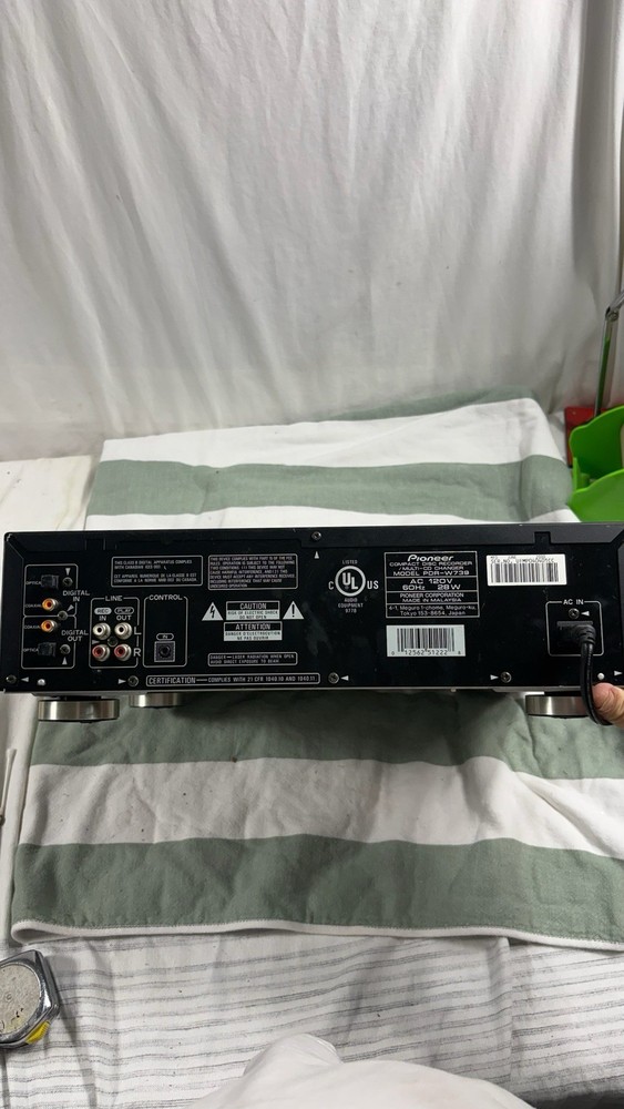 Pioneer PDR-W739 Compact Disc Recorder & Multi-CD Changer