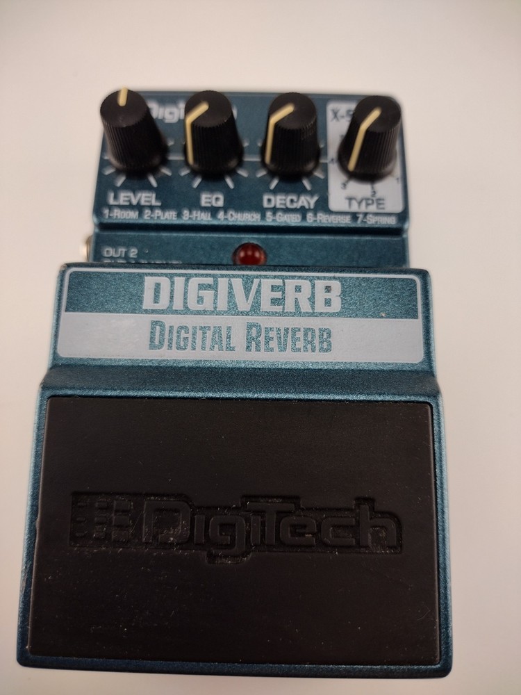 Digitech Digiverb Digital Reverb Guitar Pedal- Good Condition