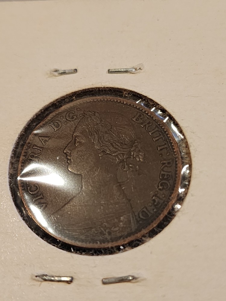 1861 Nova Scotia Half Cent Coin