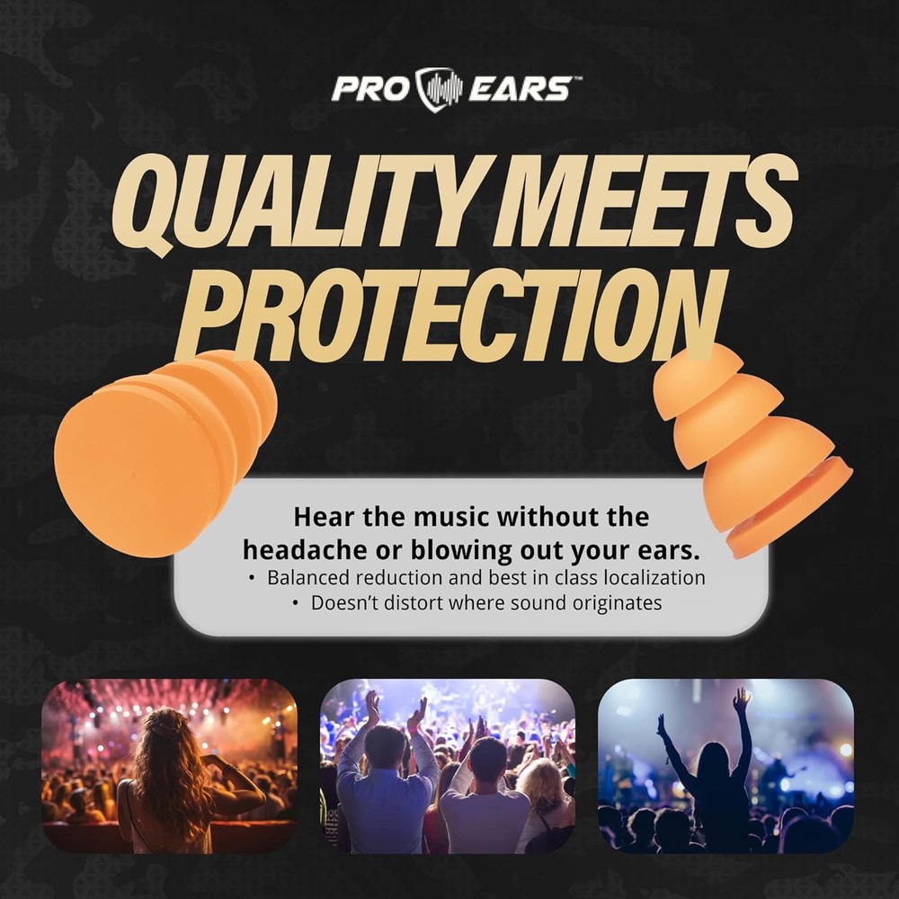 Pro Ears Audiomorphic Plug Large-Orange