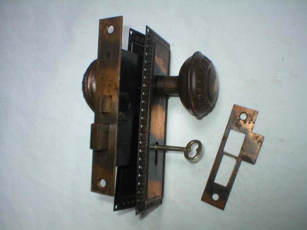 Antique Victorian Era Door Hardware
