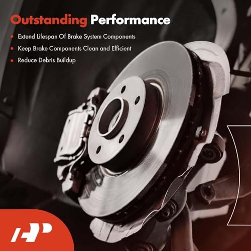 Front Driver and Passenger Brake Dust Shield Compatible Front Left and Right