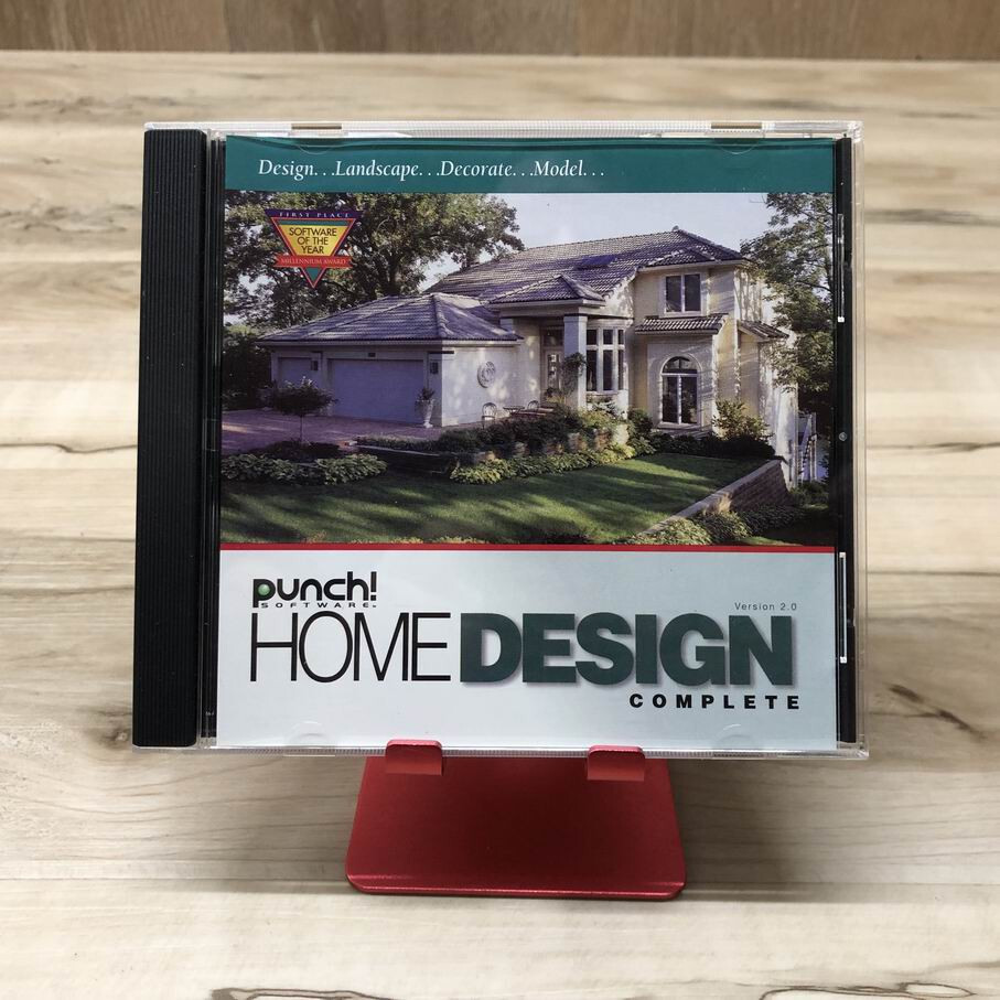 PUNCH! Home Design Complete 2.0 For PC CD WIN 95/98