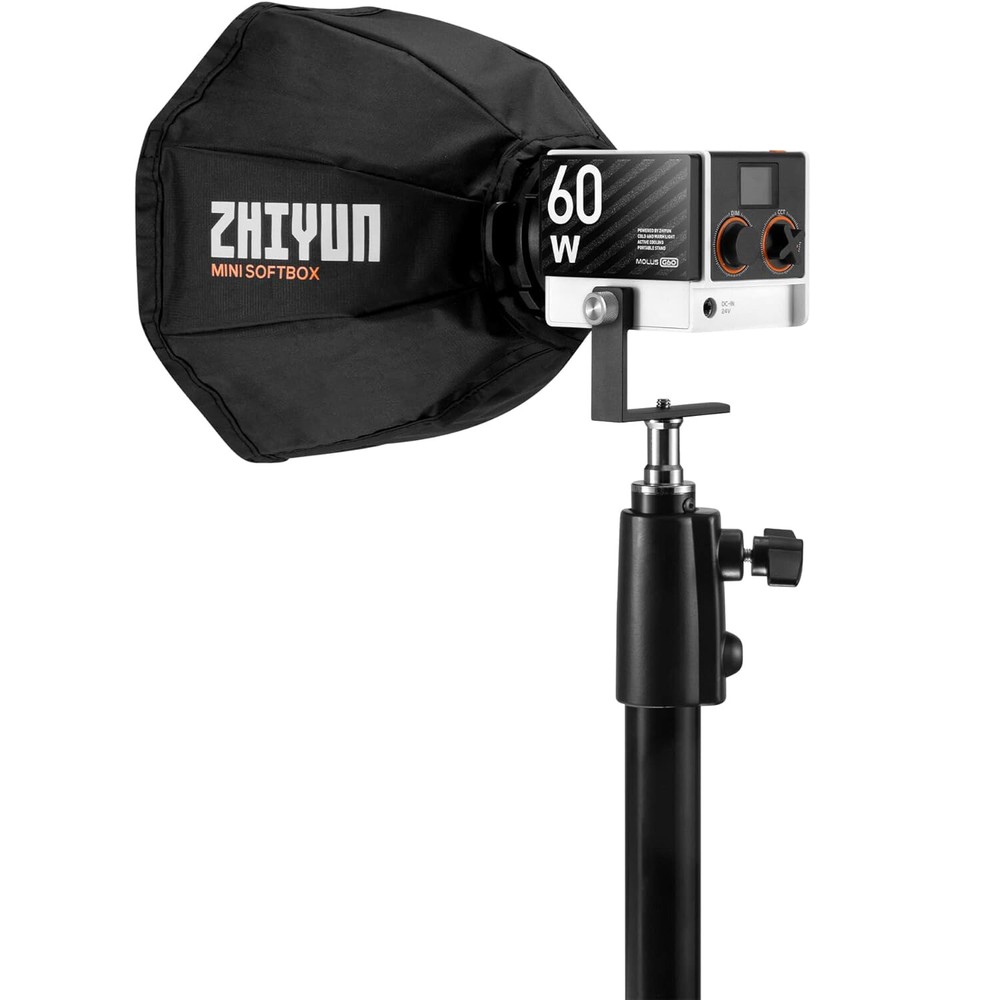 ZHIYUN Mini Softbox Diffuser Video Light Dome Diffuser for ZY G60 X100 X60 CX100