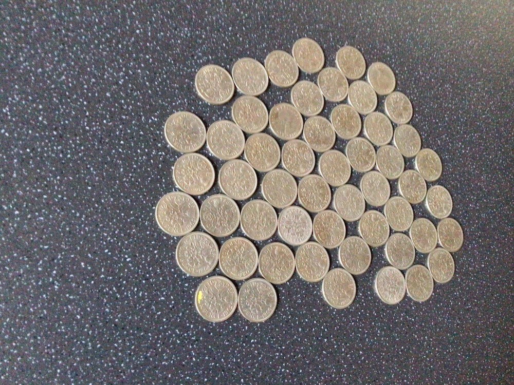 Sixpence Imperial Uk Coins x 52