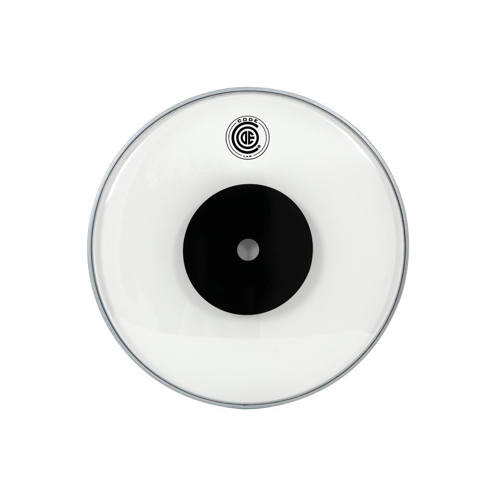 Code Law Clear Drumhead 14"