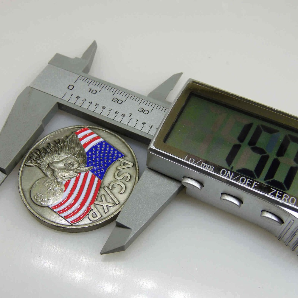 AERONAUTICAL SYSTEMS CENTER ASC XP CHALLENGE COIN