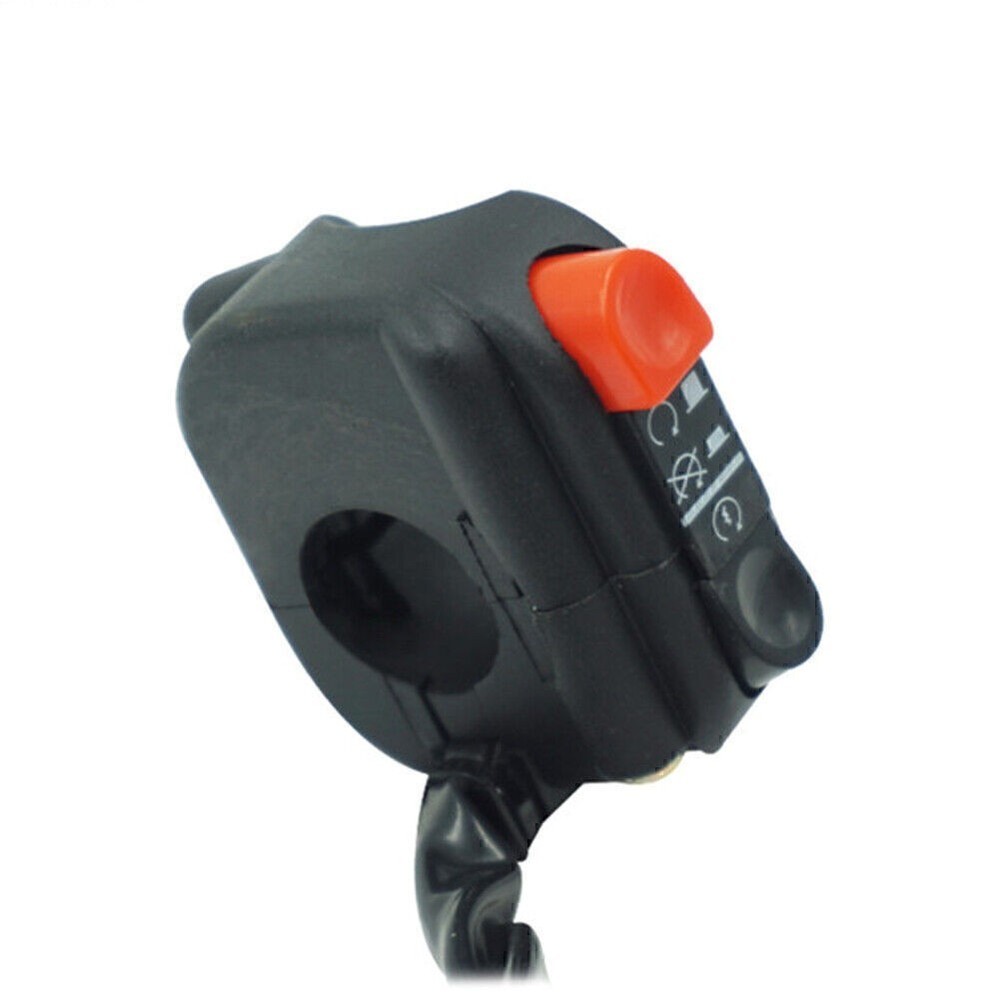 7/8" 22MM Motorcycle Horn Button Electric Start Handlebar Controller Switch