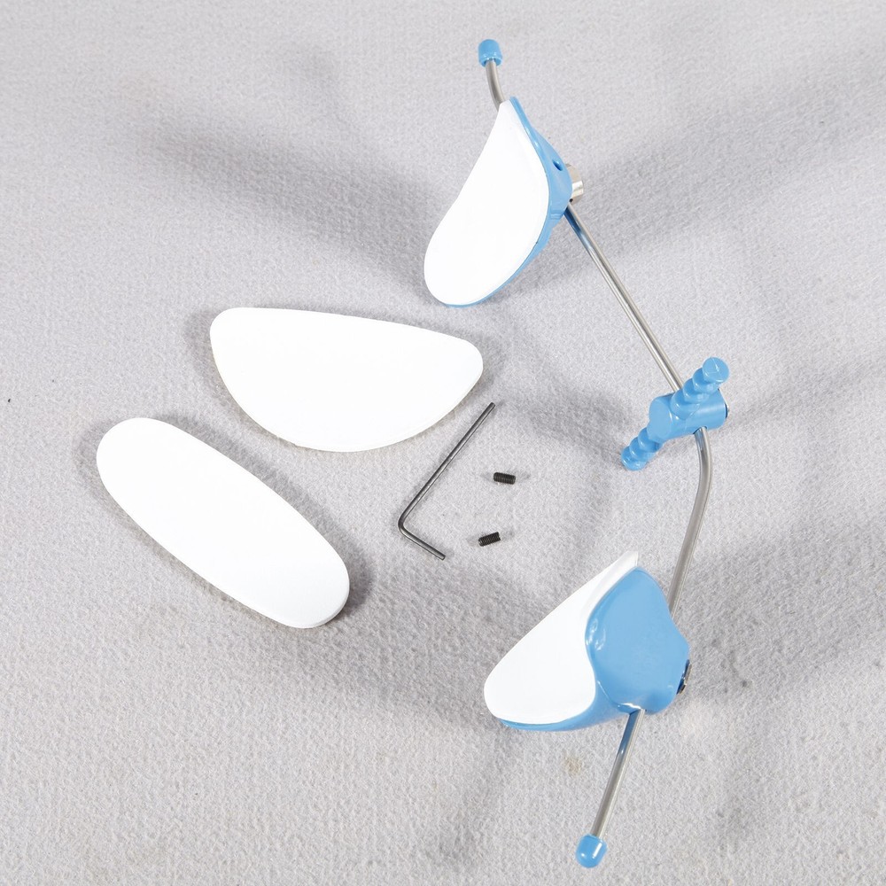 Dental Orthodontic Reverse Pull Headgear Facemask Mascara Adjustable Blue