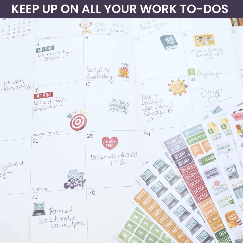 bloom daily planners Planner Stickers | Workday Essentials