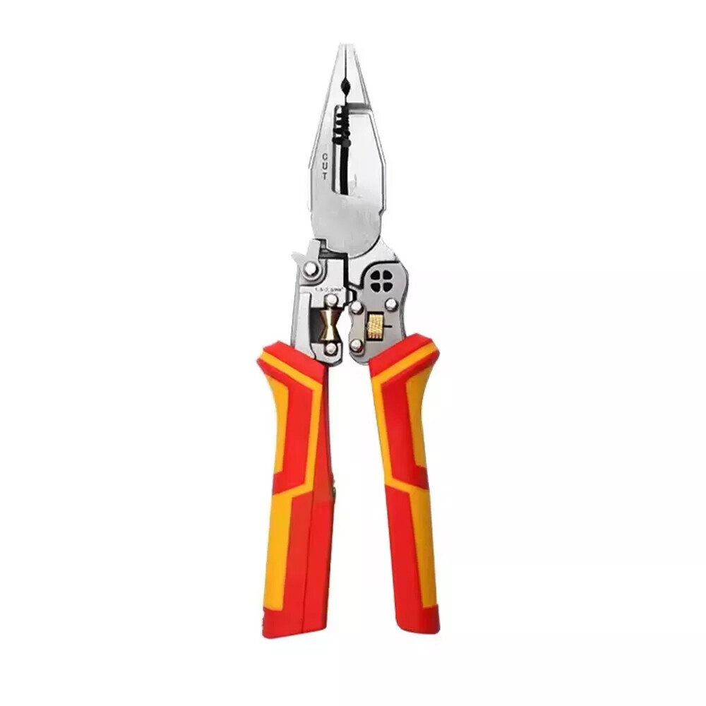 Wire Strippers with Electricity Measurement Function 8in1 Wire Stripping Pliers