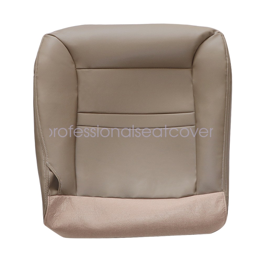 Fit For 2000 2001 Ford Excursion Front Bottom & Back Leather Seat Cover Tan