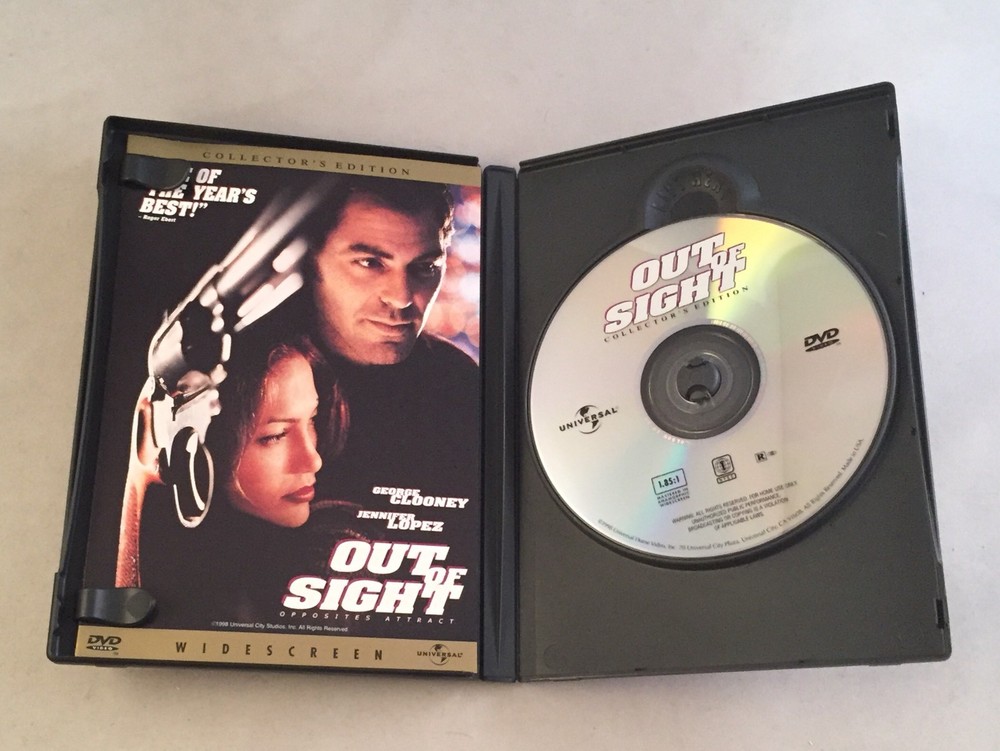 Steven Soderbergh-AUTOGRAPH!!-Out of Sight-SIGNED-INSCRIBED-DVD-VERY RARE!!