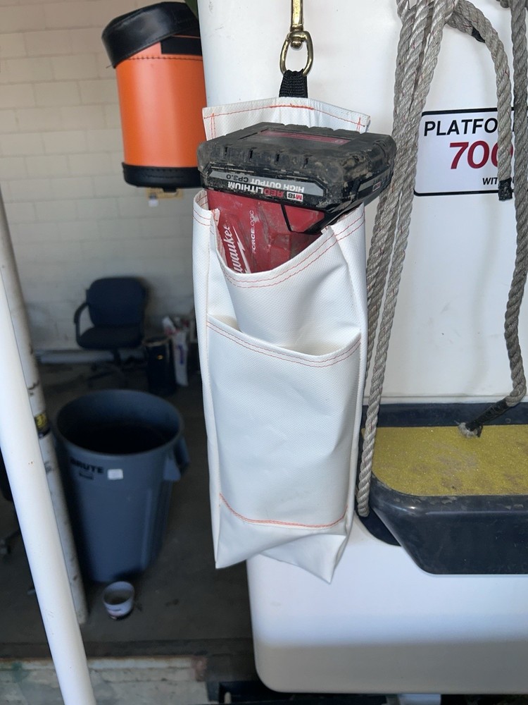 Utility Crimper/press Storage Bag White