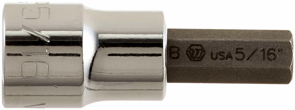Wright Tool 3/8" Drive Hex Type Socket with Bit, SAE and Metric