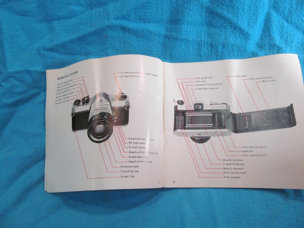 PENTAX SP1000 INSTRUCTION MANUAL