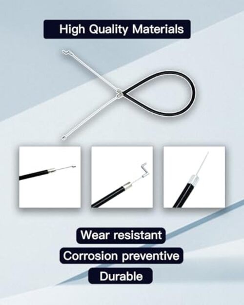 Throttle Control Cable D Loop Handle Fit for Stihl FS85 FS75 HT70 HT75