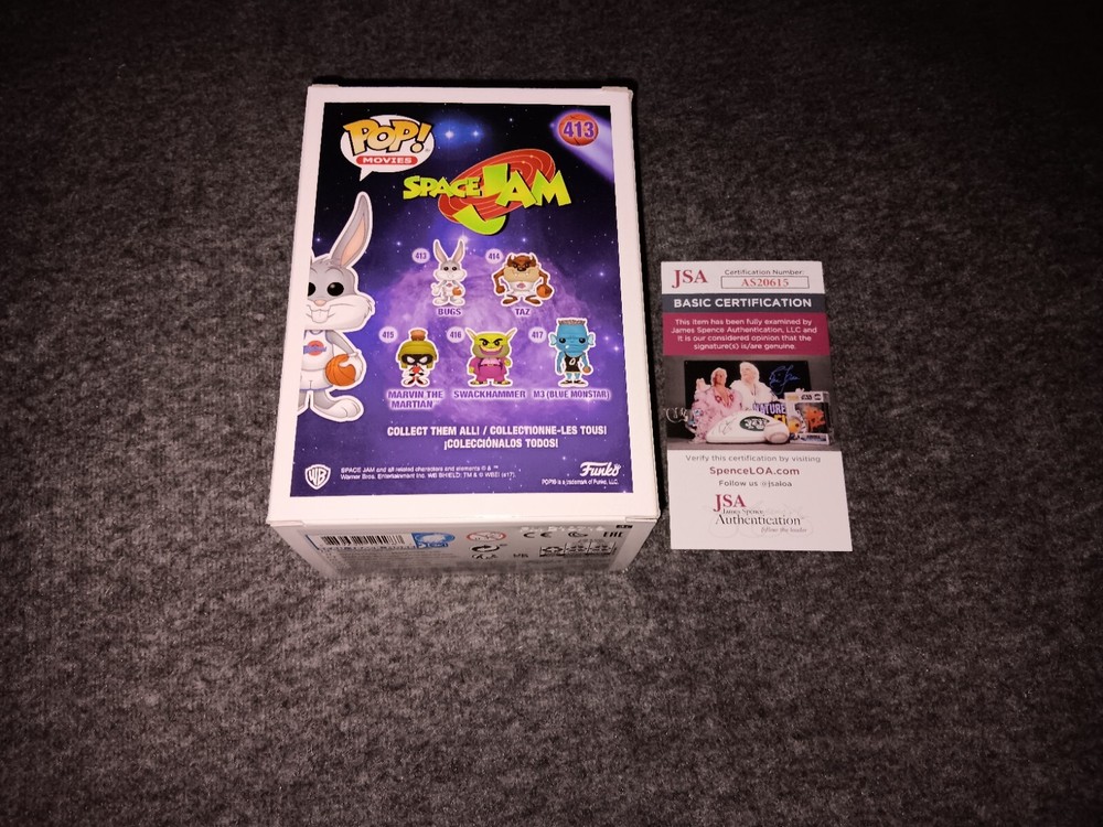 Billy West Signed Funko Jsa Bugs Bunny Space Jam