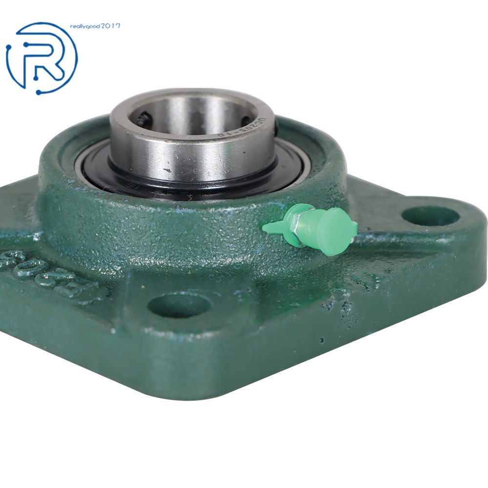 4Pack UCF205-16 1" Bore 4 Bolt Solid Base Pillow Block Flange Mounted Bearing