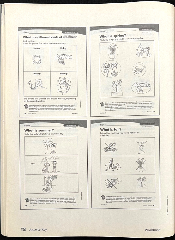 Kindergarten - SCIENCE - TEACHER'S GUIDE WORKBOOK (2006, Scott Foresman)