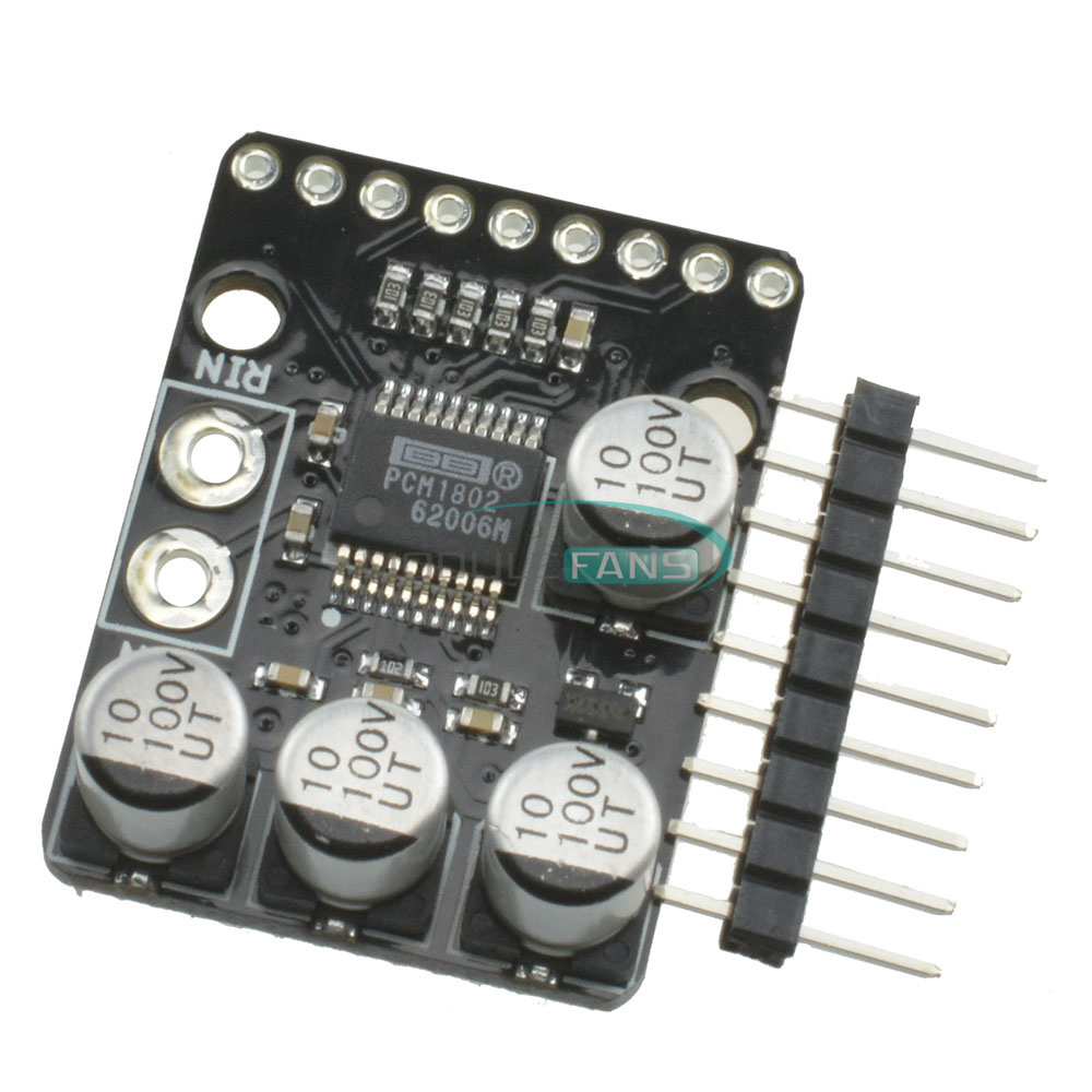 NEW 24Bit PCM1802 Audio Stereo A/D Converter ADC Decoder Amplifier Player Board-