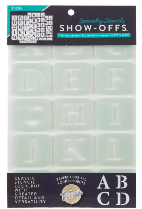 Tri-Flex Monster Letter & Number Stencils