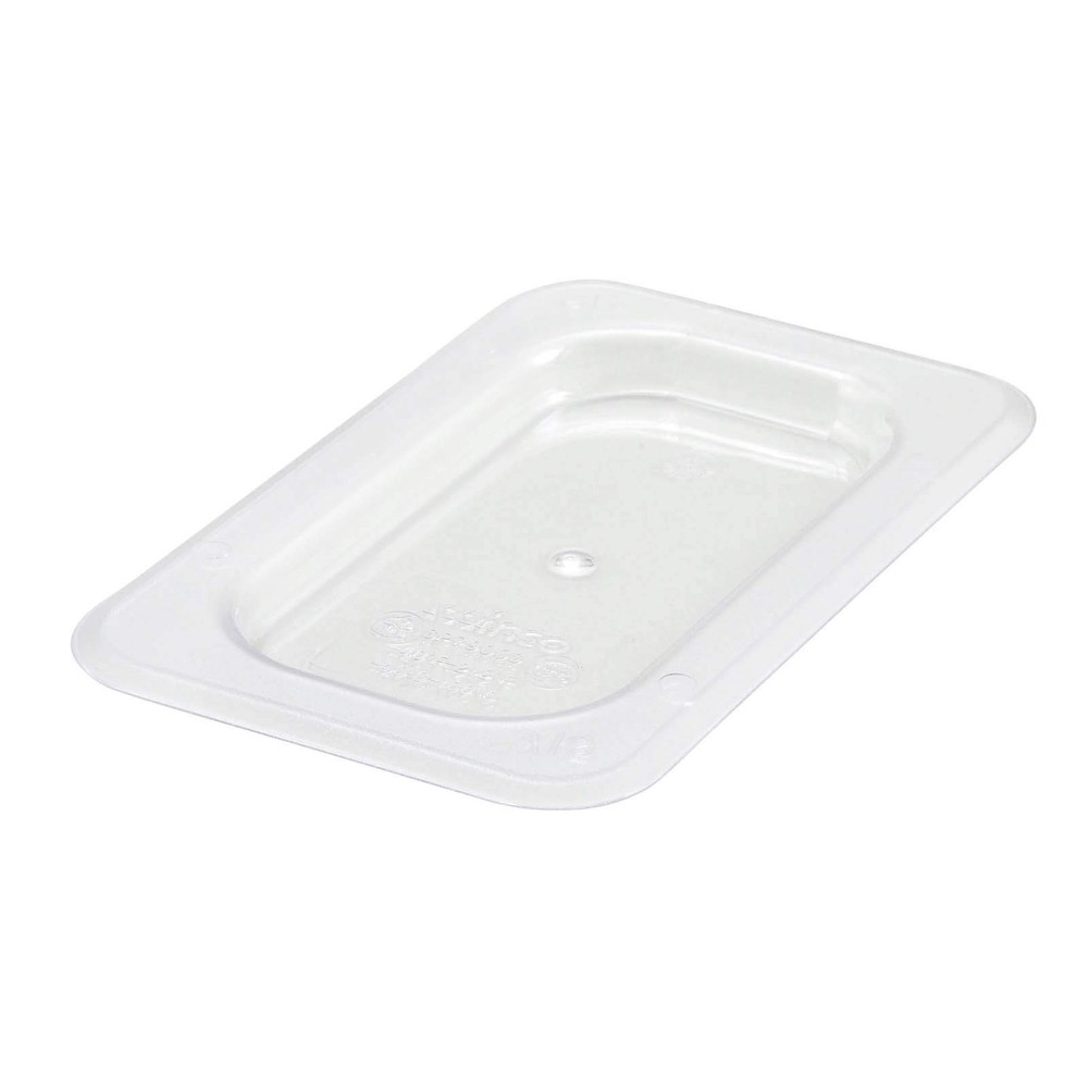 Winco 1/9 Size Solid Cover Ninth Size, Clear