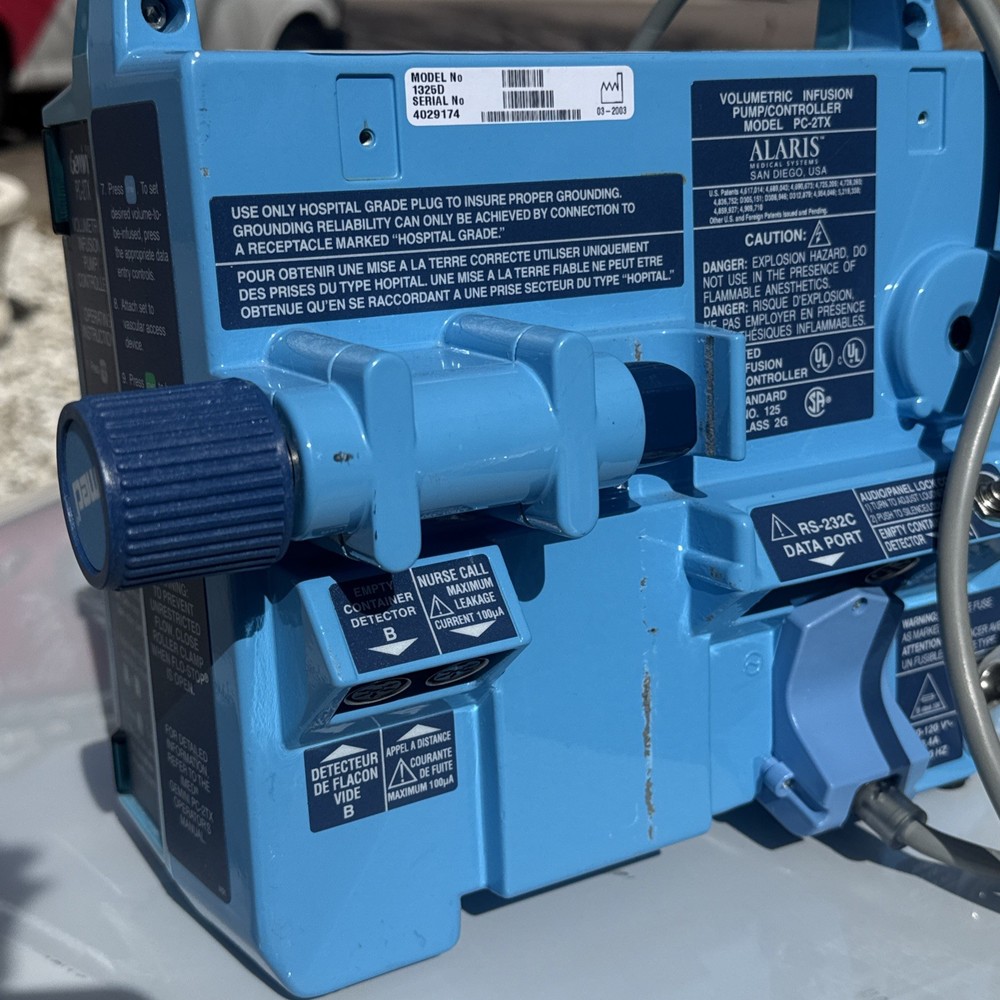 IMED PC-2TX volumetric infusion pump/controller