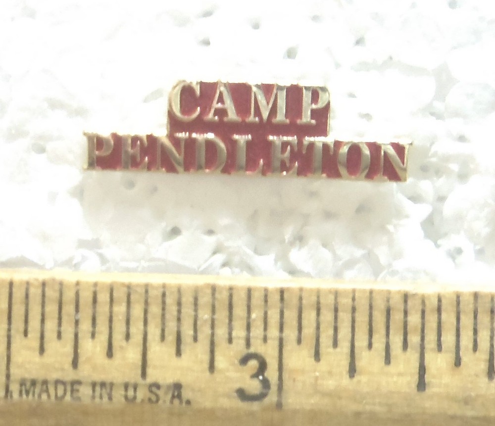 US Marine Corps "Camp Pendleton" Pin