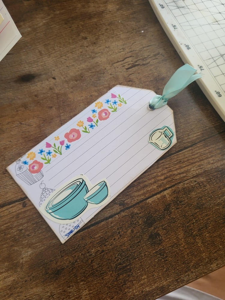 Retro 1950s Boxed Kitchen Journal With Authentic Ads