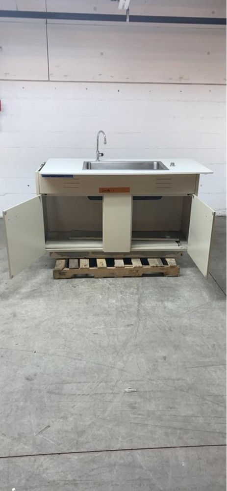 62" Hamilton White Epoxy Sink Bundle(S6LLST7227)