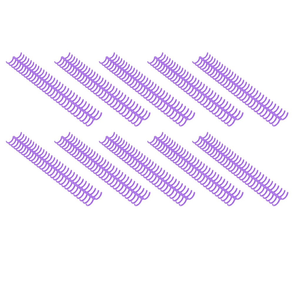 10PCS Plastic Binding Spines 19mm 30 Rings Comb Binder Compatible with A4 B5 A5