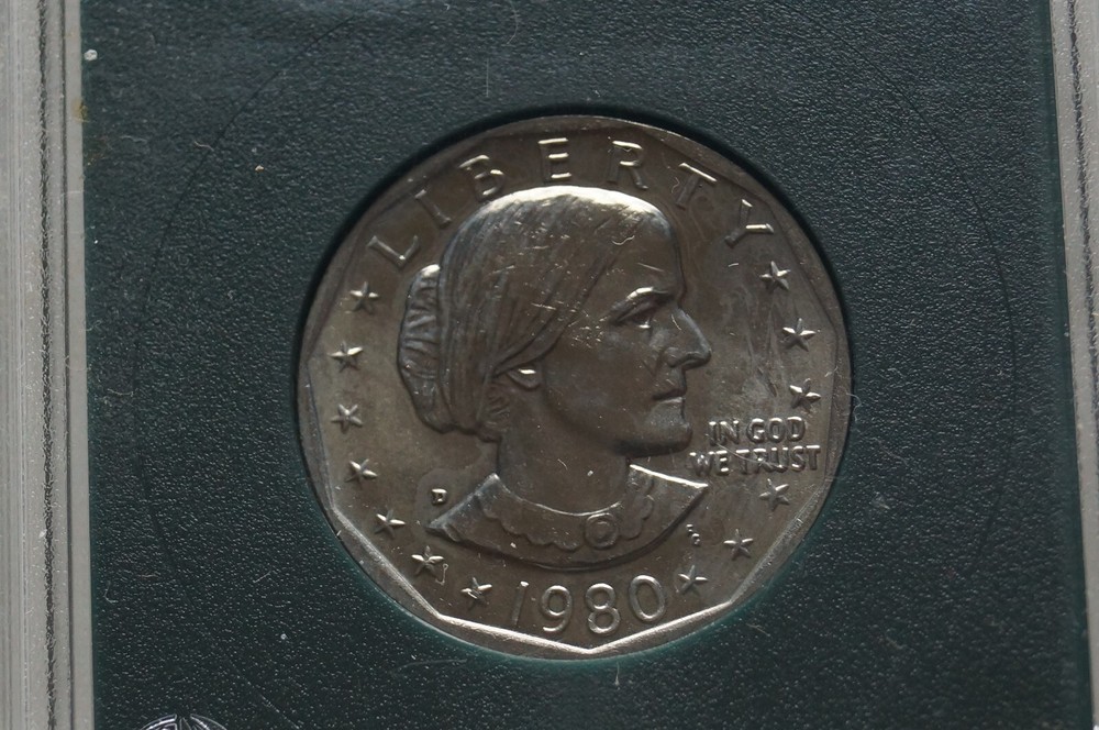 1980 - D Susan B Anthony Dollar