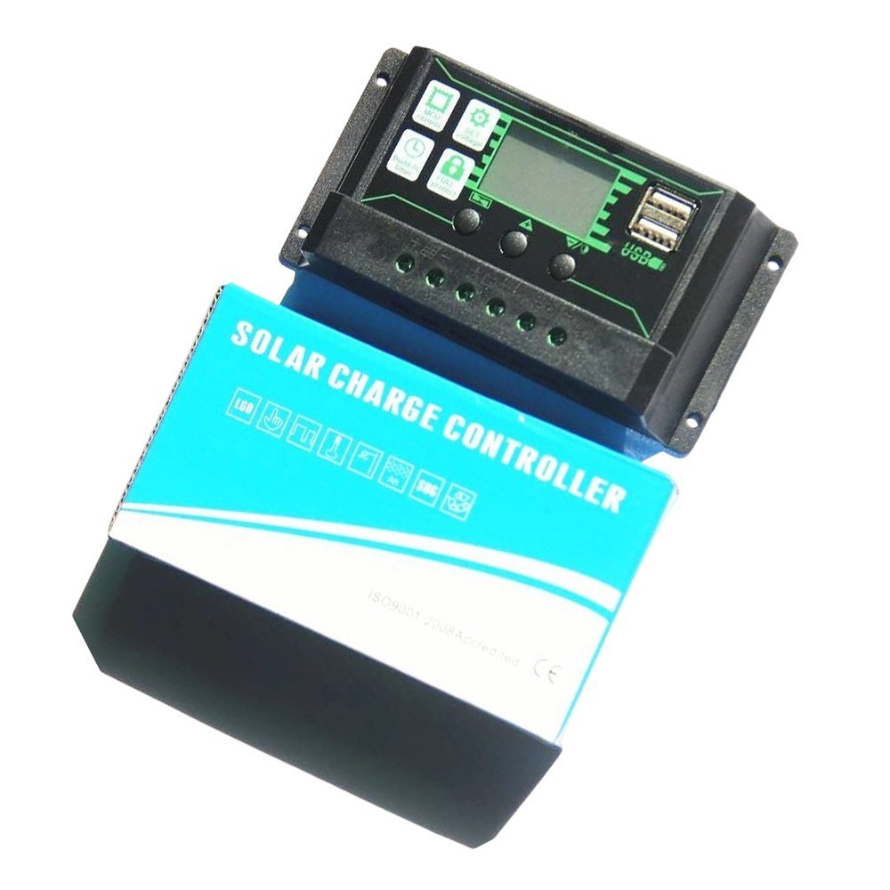 10A For PWM Solar Charge Controller For Efficient Solar Battery Management USB
