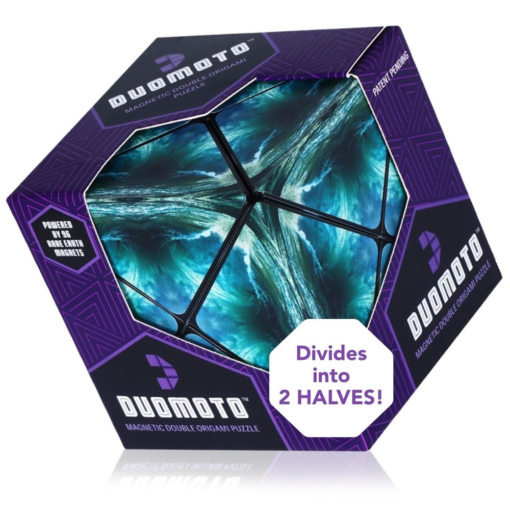 Magnetic Transforming Cube - Shape Shifting Double Creativity Puzzle w/ 96 Ra...