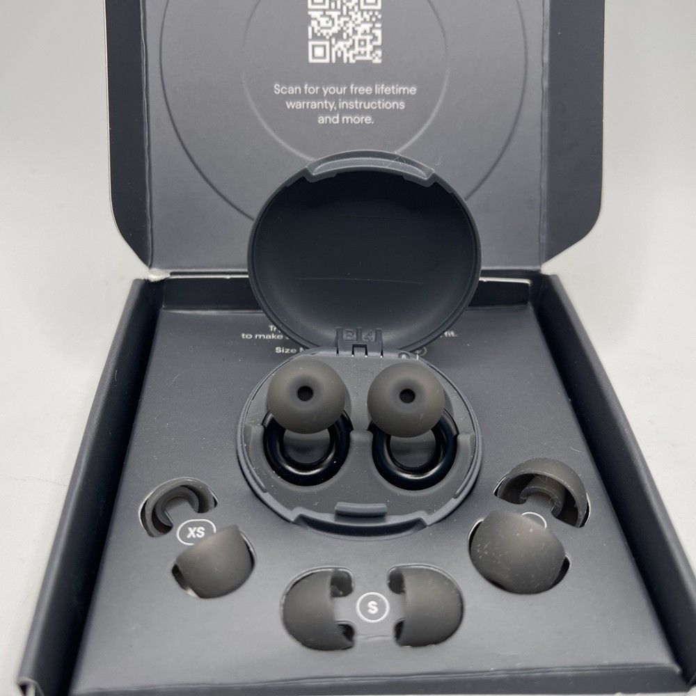 LOOP Experience 2 Noise Reduction Earplugs OPEN BOX (Black, 20250724)