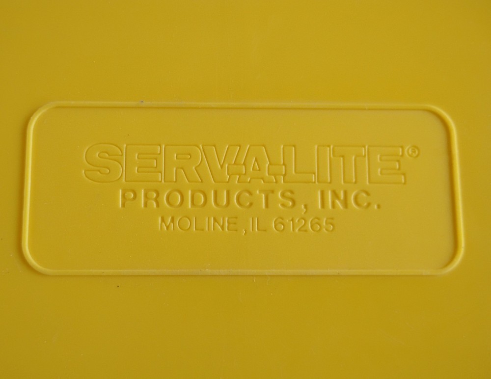 Vintage Serv-A-Lite Parts Container (READ DESCRIPTION)