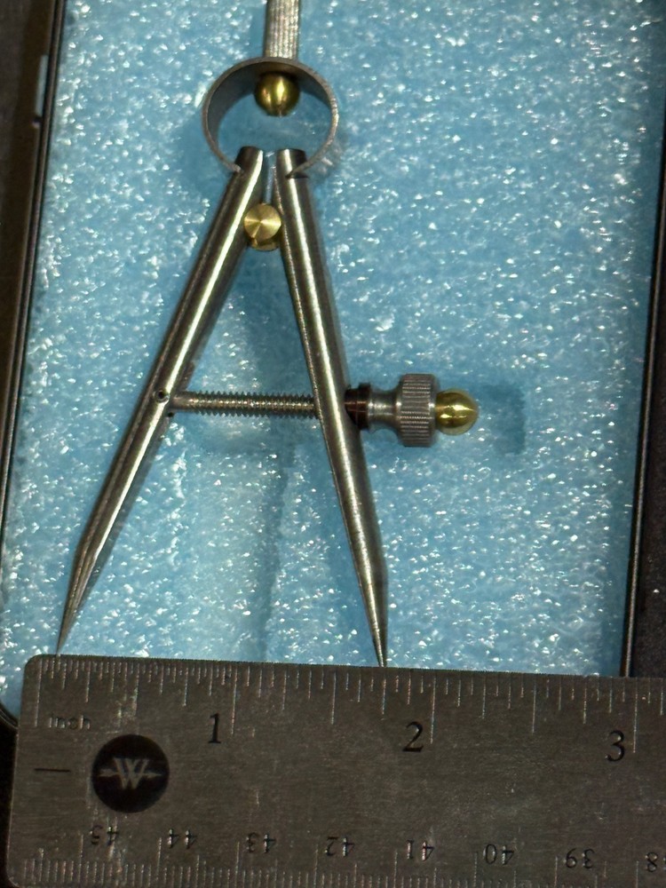 3" Solid Carbide Tipped Precision Divider / marking tool