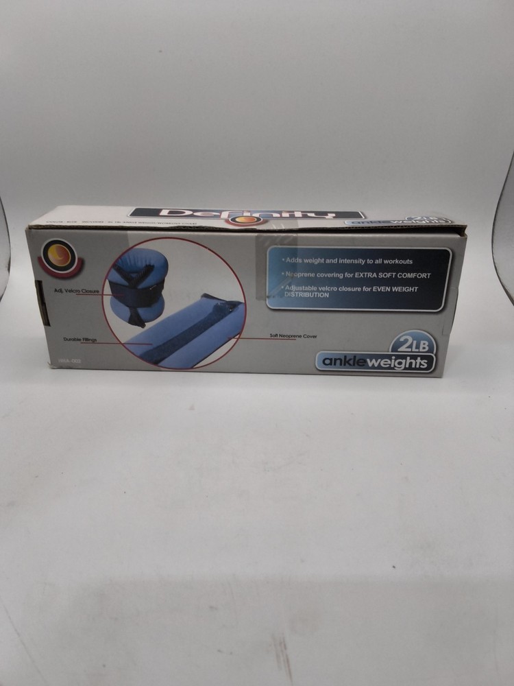 Nice set Of Definity Ankle Weights 2lbs Nice NR !