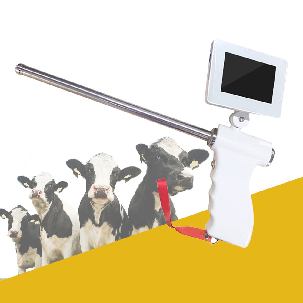 Visual Artificial Insemination Gun Cow Kit Camera w/ 360?? Adjustable Screen