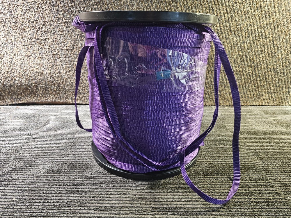 Cajun Pull Line 1/2" x 3000' Purple Polyester Pulling Tape 1200LB Break Strength