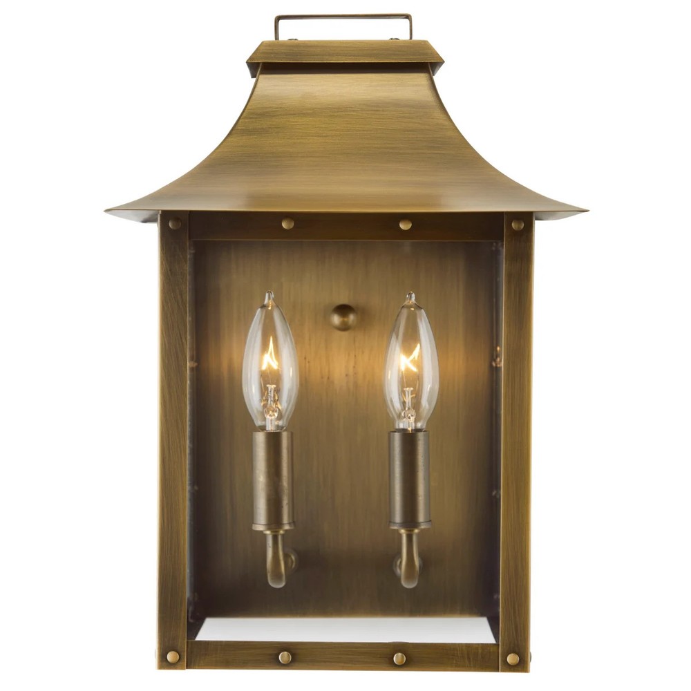 Acclaim Lighting Manchester 9.25" Wall Sconce - Brass 2-Light