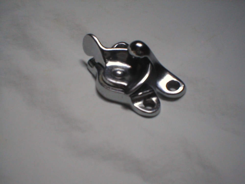 Antique Chrome Window Lock