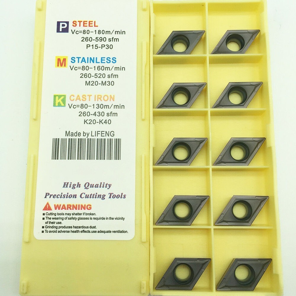 High Quality Carbide Inserts Insert 10pcs/box Accessories DCMT11T304 LF6018