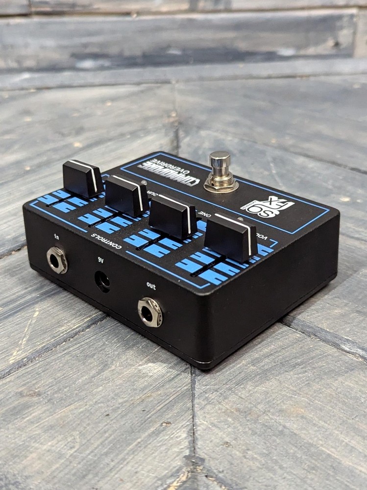 Used SolidGoldFX Commodore Overdrive Pedal with Box
